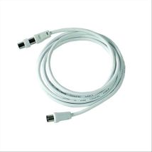 Prolunga per collegamenti TV – Ø 9,5 mm – Cavo coassiale per antenne TV e satellitari – Wiva