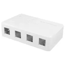 Scatola Di Derivazione Act Fa6031 Da Parete 11x5x16 Cm Bianca
