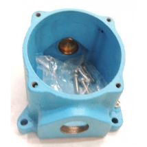 Boitier Socle Métal Bleu 2p 20a 24v 50hz Ip55 Dn8 Marechal 198408a