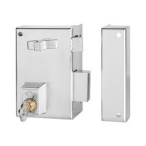 Cvl - Cerradura Sobreponer 70x45mm 56a70i/0 Niquel Picaporte/palanca Izquierda