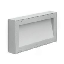 Luce Segnapasso Led Lombardo Koi 220, 9w, 1300 Lumen, Colore Luce Bianco Naturale 4000k, Colore Scocca Grigio High Tech, Lom Ll121009n