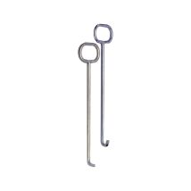 Kanaldeckelheber – 600 mm – verzinkt – L-Haken – 2700 g – Werkzeug