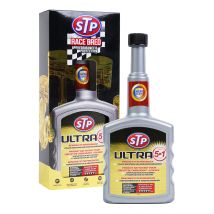 STP Ultra-Benzin-Systemreiniger 400ml – 5-in-1 Lösung für Benzinmotoren – Kraftstoff sparen, Ablagerungen beseitigen, Leistung wiederherstellen