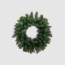 EDG – Corona Guirnalda de Pino Artificial 160 Tips – Decoración Navideña para Puertas y Paredes