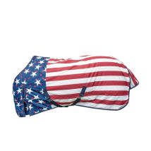 135 Cm, America Usa Flag: Coperta Impermeabile Da Paddock Colori Usa Traspirante Imbottita 300g Modello Niagara