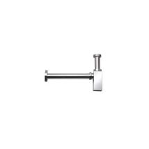 Sifón cuadrado de diseño para lavabo – Latón cromado