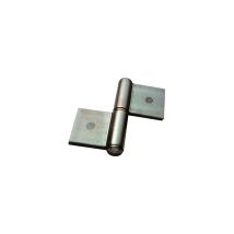 Doppelte Rollgitter-paumelle - Messingring - 60x4 Roh