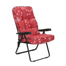 Glendale Leisure - Deluxe Recliner Renaissance - L73 X W58 X H99 Cm - Rouge