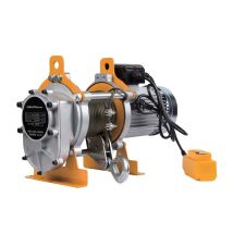 Treuil Électrique Capacité 800 Kg 30 Mètres Avec Télécommande, Boîtier En Aluminium, Treuil Professionnel Hauteur De Levage 30 M