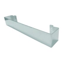 Toallero Liscio 600mm – Cromo – Montaje sobre radiador – Forma cerrada