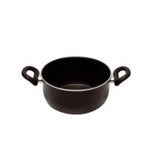 Cazuela de 2 asas 20 cm antiadherente negra – Aluminio – Garantía 3 años