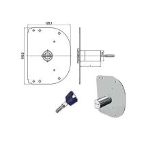 Cilindro de bomba 50 mm D 29 K55 – 3 llaves – Compatible con cerraduras modelos 3000, 3050, 3200, 3250, 3300, 3350