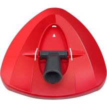 Sjqka - Replacement Swivel Base Compatible With Vileda Easywring Single Pot System Mop, Replacement Head, Triangular Base, Accessory For Mocio-1 