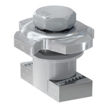 Fischer Durchsteckverbinder PFCN 41 – 50 Stück – Stahl DD11, S420MC, M10 – 4,1276 kg – Universell für FUS-Profile