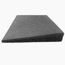 Loseta De Caucho Biselada 500x250x40 Mm Negra - Lestare