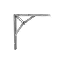 Escuadra Para Estantería Estilo Decorativo Fabricado En Acero Acabado En Cromo Brillo Medidas 32188203 Mm Sistema De Fijación Atornillado 1 Unidad -