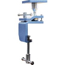 Morsetto a sfera Heuer 119110 – Acciaio – Dimensioni fori 73 x 56 mm – Spessore tavolo 10-55 mm – Inclinazione 45° – Rotazione 360°