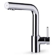 DMP Oceanus Plus – Elektronischer Wasserhahn aus verchromtem Messing – 360° Drehstab – Keramikscheibenmischer – Umweltfreundlich