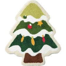 Badematte In Weihnachtsbaumform, Weiche Badezimmermatte, Rutschfeste Badematte, Saugfähige Badezimmermatte, Weiche Saugfähige Fußmatten, Waschbare 