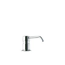 Delabie – 729512 Liquid Soap Dispenser – 0.5 Liters – Chrome-Plated Brass – Vandal-Proof Design – Angled Spout