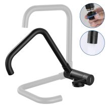 Lonheo Rubinetto Abbattibile Miscelatore Lavello Fontana Nero, Rubinetto Cucina Sottofinestra In Acciaio Inox, Miscelatore Da Cucina Pieghevole 90+