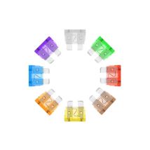 Fusible Ficha Coche Universal 7.5a Marrón, Polietileno Transparente - Pack 100 Uds