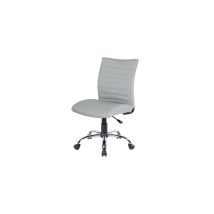 Serena - Bürostuhl Newcastle, Arbeitsstuhl, Ergonomischer Bürositz, Cm 54x48h90/100, Grau
