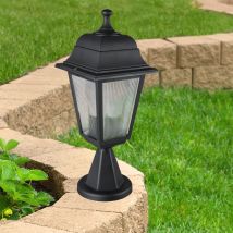 Lux.pro - Lampada Da Esterno 'ipswich' Lanterna Con Protezione Ip44 Impermeabile - Nero [ ]