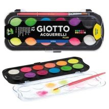 Colori Fluorescenti Acquerelli, 12 Colori
