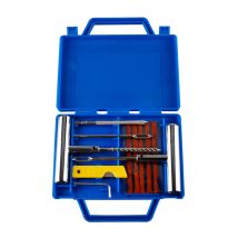 Csparkv - Kit De Reparación De Neumáticos, Kit De Reparación De Neumáticos Con Guantes Desechables, Juego De Herramientas Para Reparar Pinchazos De 