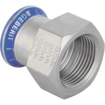 Geberit Mapress Acero Inoxidable Transición Con Rosca Interior (sin Labs), Dn 12 / 15, 81802