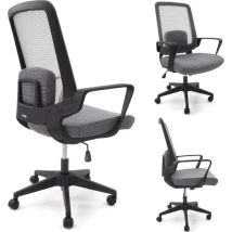 Ergosolid Amo 70 Chaise De Bureau Gris Confortable