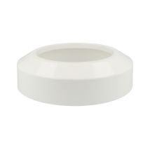 WC-Flachrosette DN100 – weiß – Kunststoff PP – Höhe 46 mm