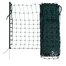 Corral Rabbit Netting 50 M, 65 Cm, Double Prong, Green