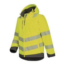 Chaqueta de alta visibilidad amarilla/gris – Talla M – ELYSEE