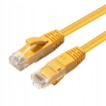 Cat6a Utp 7,5 M Giallo Lszh - Microconnect
