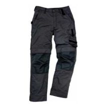 Excess Professional Workwear - Excess Arbeitshose Champ, Gr. 56, Schwarz/schwarz