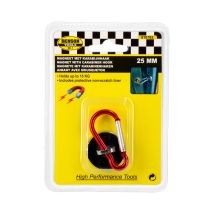 Magnet mit Karabiner – 25 mm – Beständiges Material – Ideal für Schlüssel und Werkzeuge – Kompakt und leicht