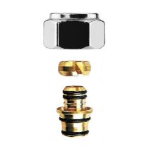 Raccordo A Compressione 14x2 Mm Per Tubo Multistrato Con Calotta Arteclima