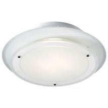 Lampada Da Soffitto Apparecchio Luce Metallo Vetro Illuminazione Rotonda Esto Cassis 40126