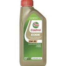 Castrol EDGE 0W-30 Motoröl 1L – Hochleistungsmotoröl für Benzin- und Dieselfahrzeuge – ACEA C3, API SN