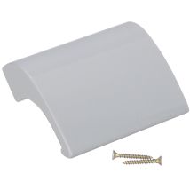 Balk Aluminium De Luxe Metallgriff Silber + Schrauben