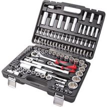 Chiavi a bussola assortite 108 Pz – 10-32mm, 4-14mm, Torx E4-E24 – Intercable