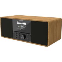 Telestar Top 300 Holz Cd-radio Internet Internet, Dab+, Fm Usb, Wlan, Internetradio, Dab+, Cd, Bluetooth, Aux Incl. Tel
