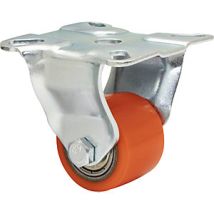 Wagner – Rotelle a supporto fisso per dispositivi di trasporto – Diametro ruote: 35 mm, Portata: 100 kg, Altezza: 58 mm