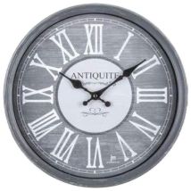 Fantasia Monile Orologio Da Parete Vintage Effetto Legno
