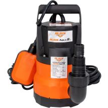 Pompe Submersible 400w Pour Eaux Claires – Débit 7 M³/h – Hauteur De Refoulement 7 M – Flotteur Automatique – Câble 10 M – Ruris