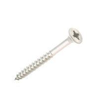 Viswood - Legno Con Testa Svasata In Inox A2 – Traccia Pozidrivø4 Mm X 50 Mm (confezione Da 7 Pezzi)