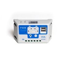 Regulador Solar Blugy 10A – Voltaje 12V/24V – Corriente de carga 10A