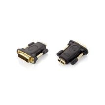 Adaptador HDMI hembra a DVI - Conector chapado en oro - Color negro